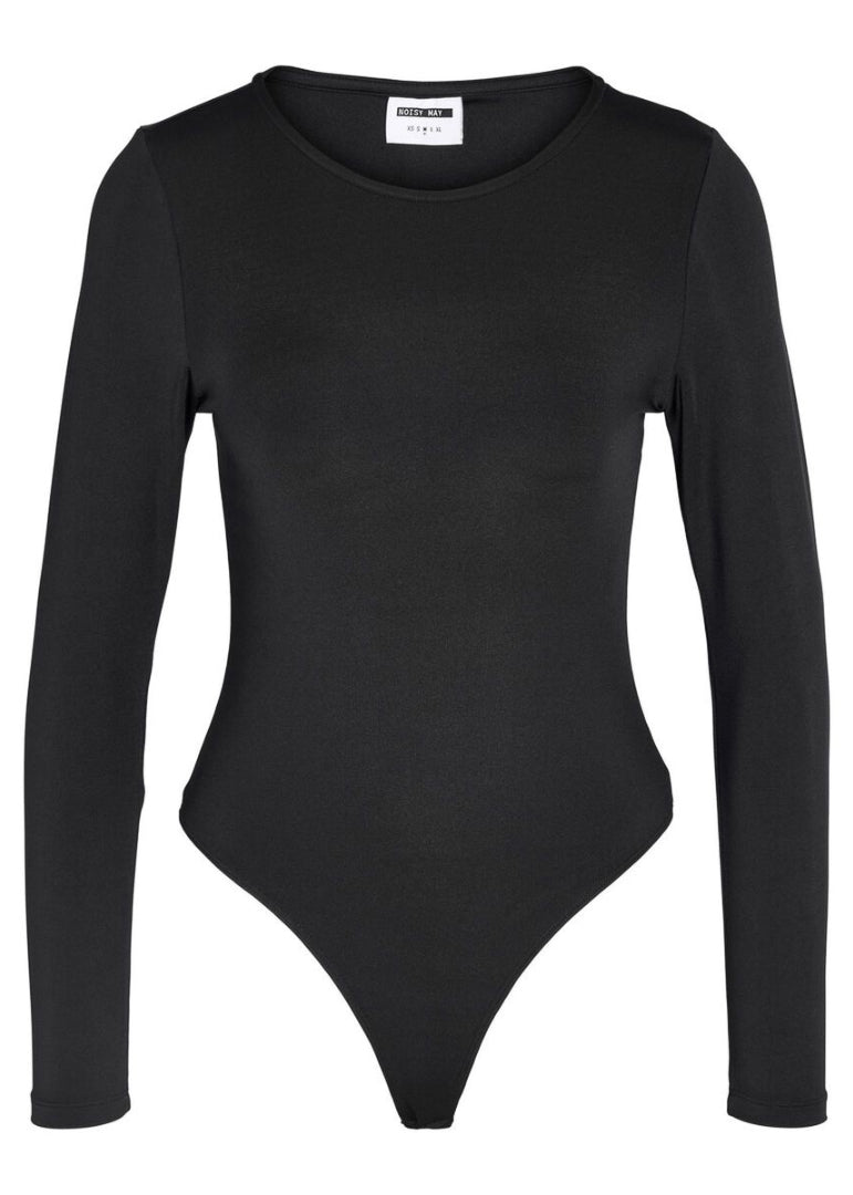Teresa L/S Bodysuit - Black - for kvinde - NOISY MAY - Toppe